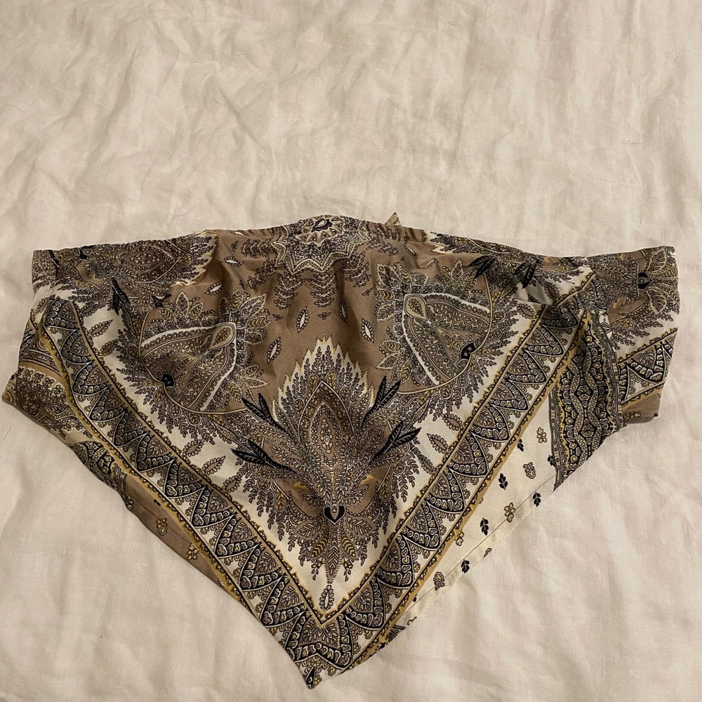 Bandana tie top
